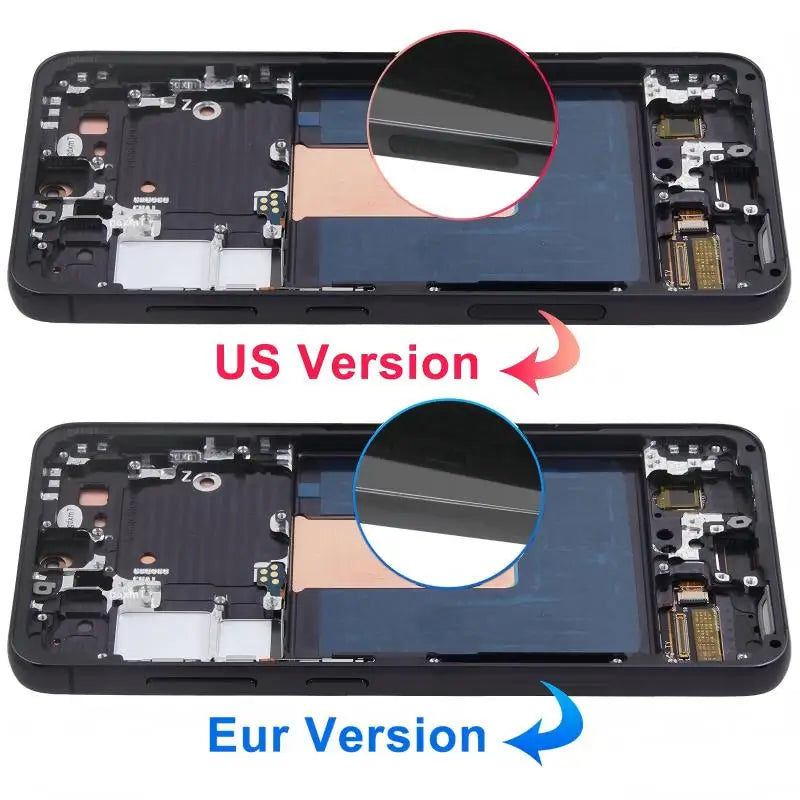 Display AMOLED ORI 120Hz per Samsung Galaxy S23 S911 S911D S911B/DS, Schermo LCD Digitale Touch di Ricambio