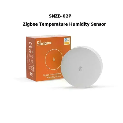 SONOFF SNZB-06P SNZB-05P Zb Bridge Pro Sensore di perdite d'acqua Zigbee ZbminiL2 SNZB-02D Sensore per porte e finestre Sensore di temperatura e umidità