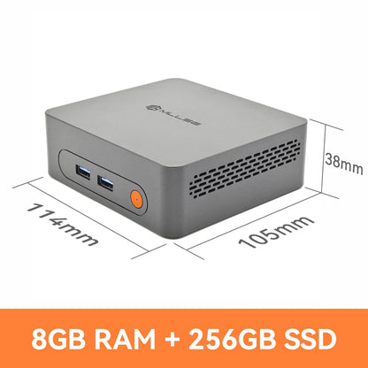 MLLSE M3 Pro Mini PC con Processore Intel Core I5-4310U, 8GB RAM DDR3, 128GB SSD M.2, Wi-Fi 5, BT 4.2, Windows 11 Pro, Mini Computer Desktop