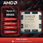 CPU AMD Ryzen 9 9950X 16-Core, 5.7GHz Max Boost, 64MB Cache L3, Socket AM5, DDR5, TDP 170W, Serie R9 9000 Senza Ventola