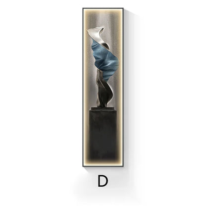 Lampada da Parete a LED Moderna di Lusso, Decorazione per Ingresso, Quadro Sottile da Parete, Lampada da Corridoio di Alta Gamma
