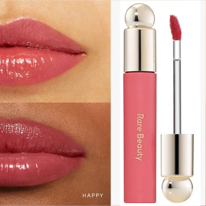 Olio labbra colorato Rare Beauty Soft Pinch, lucidalabbra, cosmetici per il trucco Delight Hope Happy, illuminante, fard per viso e occhi