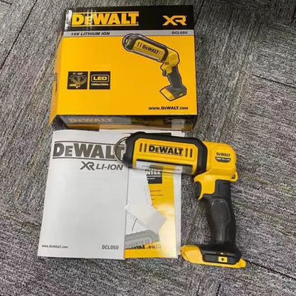 DEWALT DCL050 18V/20V XR Lampada da Lavoro Portatile a LED al Litio Senza Fili 1000 Lumen per Riparazioni Auto