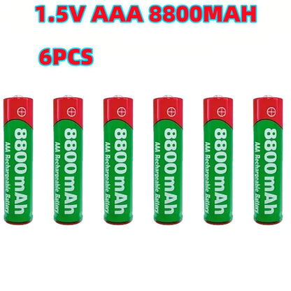 NUOVA batteria ricaricabile da 8800 mAh Batteria di alcalinità AAA Batteria AAA da 1,5 V per orologi Mouse Computer Giocattoli così via