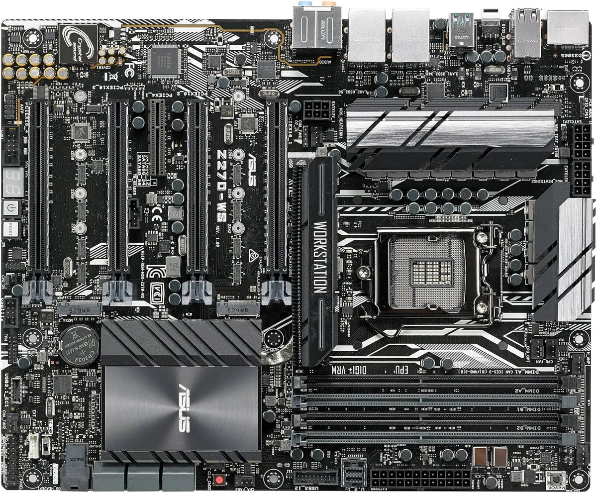Scheda madre server ASUS Z270-WS Intel Z270 LGA 1151 DDR4 3866MHz ATX supporta CPU Core i3-6320 6400 7600 7700 G4560 6100