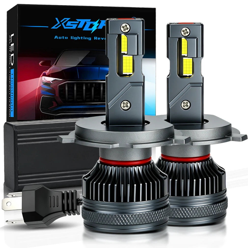 Fari a LED XSTORM H7 Canbus H1 H11 Fari Fendinebbia per Auto Fari a LED H4 600W 60000LM Fari Anabbaglianti e Abbaglianti Lampade Auto 6000K 9V 12V