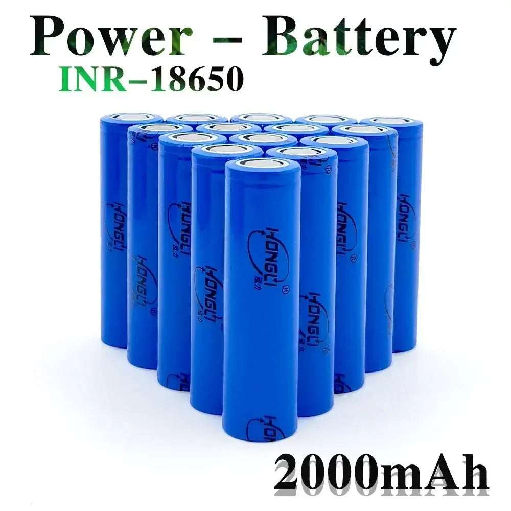 Batteria al litio 18650 originale, 1800mAh, 3,7V, ricaricabile, batteria agli ioni di litio di grado A per torcia, vaporizzatore, power bank