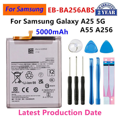 Batteria EB-BA336ABY EB-BA166ABY EB-BA546ABY per Samsung Galaxy A33 A53 A25 A13 5G /A15 A16 A24 4G 5G / A42 A72 A32 A54 A35 5G