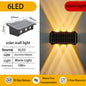 3 pezzi/1 pezzo Lampada da parete solare per cortile, strada, impermeabile, lampada da giardino esterna, decorazione solare per la casa, illuminazione da parete a LED per esterni