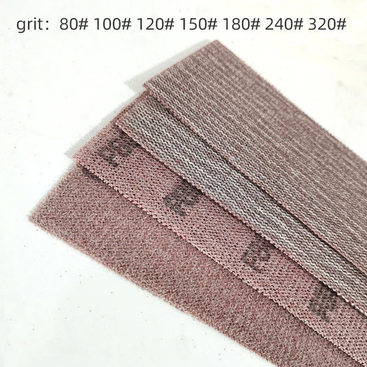 70x420mm Rettifica A Secco Maglia Carta Vetrata Rettangolare Floccaggio per Mirka Piallatura A Mano Auto Stucco Ampia Area Levigatrice