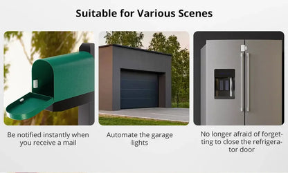 SONOFF SNZB-04P Sonoff Zigbee Sensore porta SNZB 04P Collegamento scena intelligente locale Avviso antimanomissione Sicurezza domestica Funziona con Alexa Google