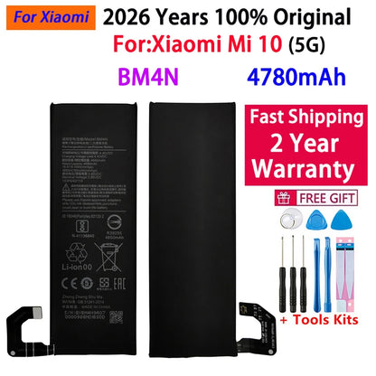 Batteria BM58 originale al 100% per Xiaomi Mi 8 9 10 11 11i 11T Ultra SE Lite Mi A3 CC9 CC9e Poco F3 Redmi K40 Pro Mix 4 batterie 5G