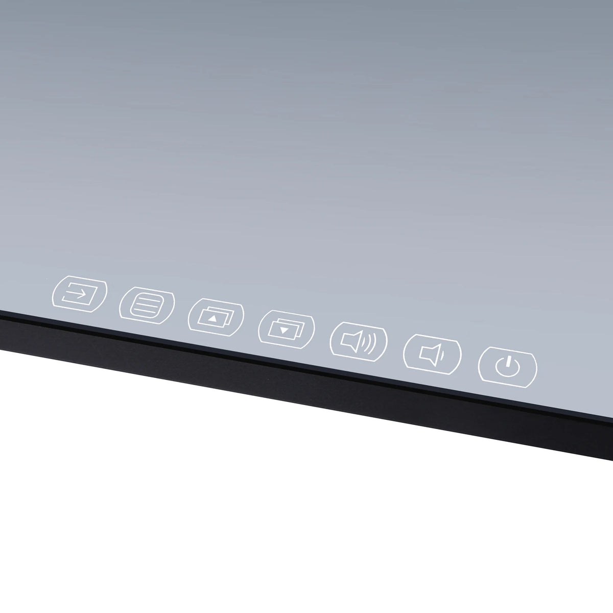 Souria Specchio Intelligente Android con Touchscreen da 22 Pollici, Televisore LED per Bagno e SPA, FHD, Sintonizzatore DTV, DVB, Cucina