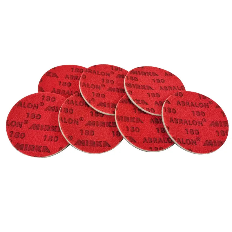 5 pollici 125mm Mirka Abralon 180-4000 Grit Spugna Sangding Disco Schiuma Gancio Anello Carta Vetrata Flessibile Polacco Aereo Per Auto Vernice di Vetro