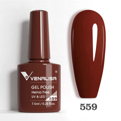 VENALISA Smalto gel per unghie da 7,5 ml Sparkle Glitter Diamante Brillante Colori estivi Semi permanente Soak off Vernice gel per unghie UV LED