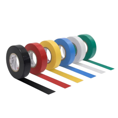 Nastro isolante in PVC 3M 150, ignifugo, senza piombo, per la riparazione di cavi e fili elettrici, 6 colori, 18mmx10m
