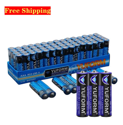 Batteria AA 1.5V AAA Alcalina Usa e Getta per Giocattoli con Luce LED, Mp3, Fotocamera, Flash, Rasoio, Lettore CD, Mouse Wireless