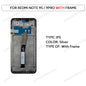 6.67 "Display LCD Per Xiaomi Redmi Nota 9S Nota 9 Pro Touch Screen Digitizer Assembly M2003J6A1G M2003J6B2G Parti di Ricambio