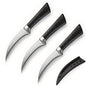 Coltello da cucina professionale in acciaio inossidabile. Coltello affilato per tagliare carne e verdure. Manico antiscivolo con fodero.