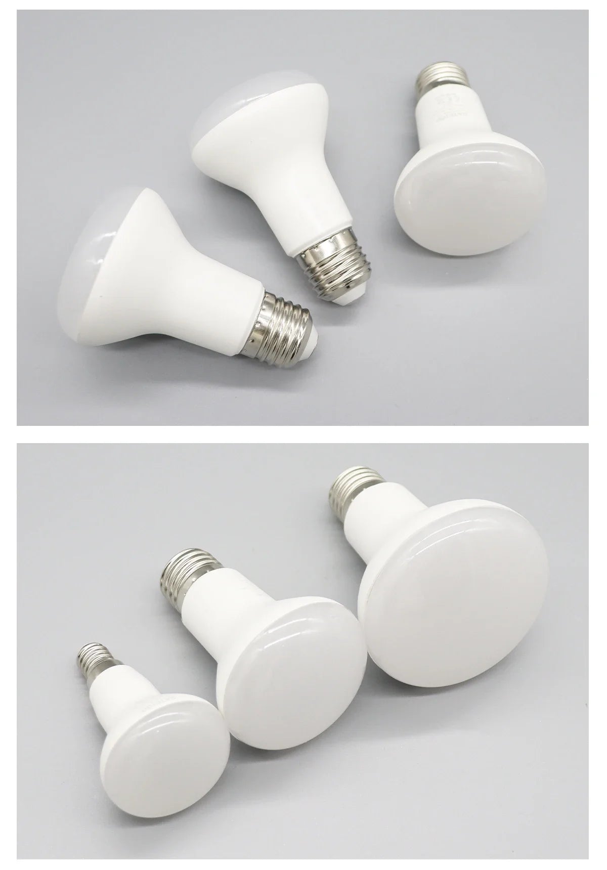 2 pezzi E27 E14 LED lampadina da bagno R50 R63 R80 220V 10W senza sfarfallio luce calda 3000K 6000K per la casa soggiorno illuminazione interna