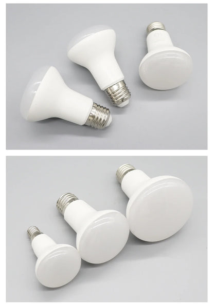 2 pezzi E27 E14 LED lampadina da bagno R50 R63 R80 220V 10W senza sfarfallio luce calda 3000K 6000K per la casa soggiorno illuminazione interna