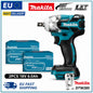 Makita DTW285 Avvitatore a Impulsi 18V 320N·m Senza Spazzole Senza Fili + Batteria 6.0Ah Utensile Elettrico ad Alta Coppia Disponibilità EU Spedizione 1-3 Giorni