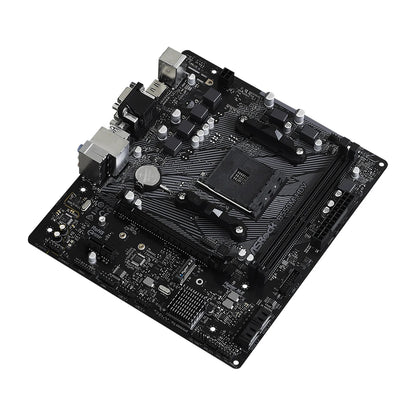 Scheda madre ASRock B550M-HDV, socket AM4, DDR4, 4733 MHz, 128 GB, PCIe 4.0, NVME M.2, formato MATX, compatibile con CPU Ryzen 5 5600, 5600G, 5700X3D, 5800X.