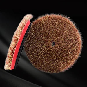 SPTA 1Pc 3 "80mm 5" 125mm 6 "150mm T140 Taglio Pesante Mix Rosso Arancione Lana Lucidatura Auto Vernice Lucidatura Pad Per DA/RO Buffer Lucidatore
