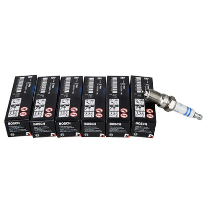 6 candele Bosch Single Platinum HR8DPP30V per Ford Transit Focus MondeoMK2 Kuga, per Mazda3BK, Mazda6GG/GY/GH【OE:AGSF42FM】
