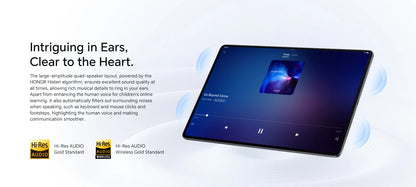 HONOR Pad X8a, Tablet Versione EU, Schermo da 11 Pollici ad Alto Refresh Rate con Protezione Occhi, Batteria da 8300mAh, Quattro Altoparlanti, Design Sottile in Metallo, Tablet Android HONOR