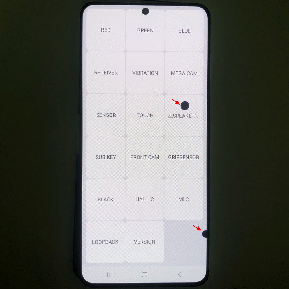 Display LCD Super AMOLED per Samsung S21 5G G990F G991F G991U G991B/DS, Schermo Touch Digitizer 6.2'' con Difetti, Ricambio Schermo