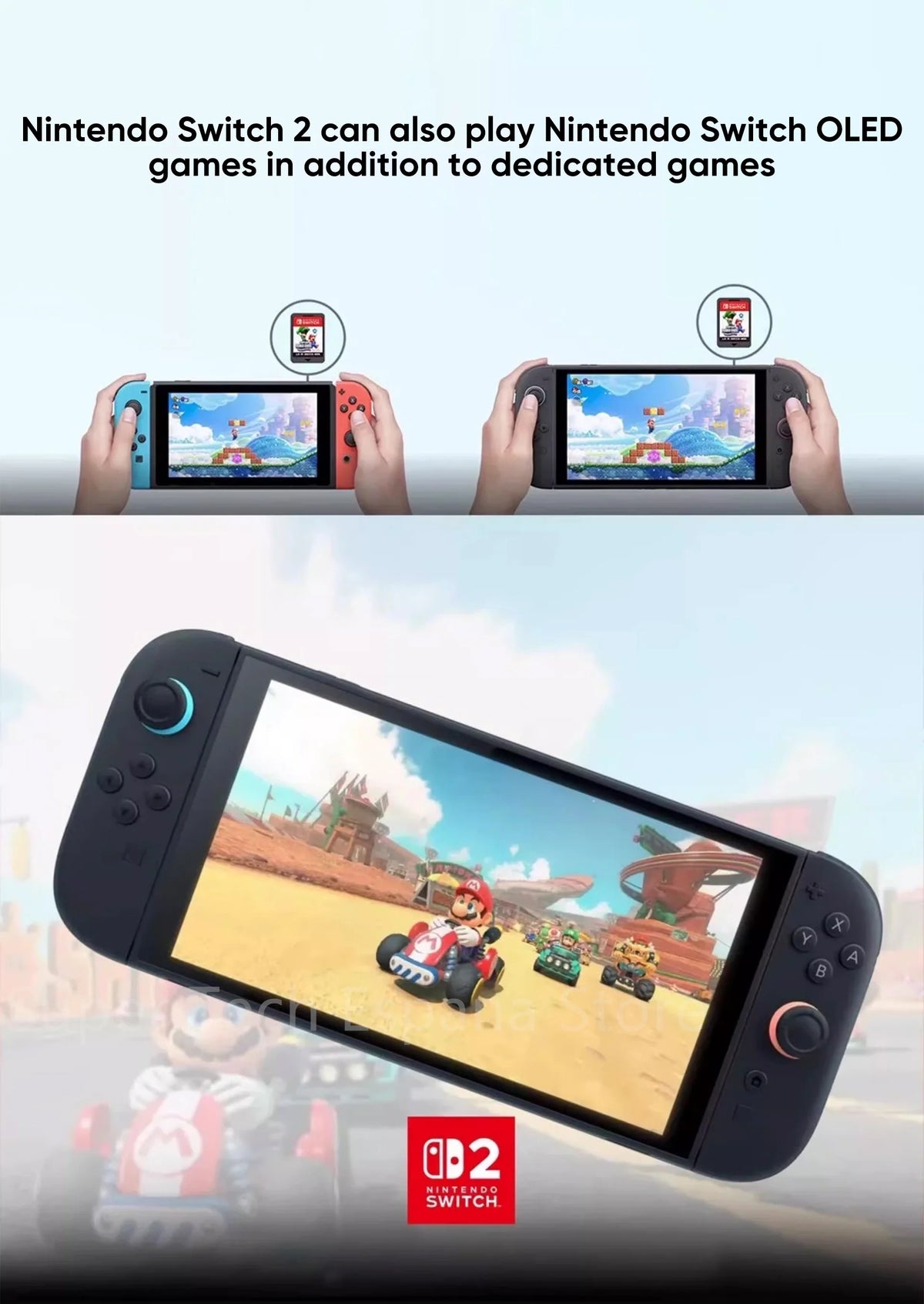 Nintendo Switch 2 Console Portatile per Videogiochi 7,9 Pollici 120 Hz con Joy-Con 2 HDR, Modalità TV Magnetica, Console Portatile