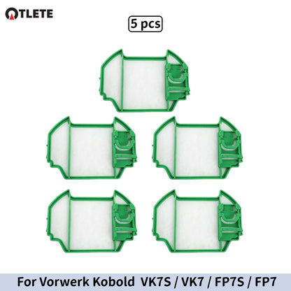 Sacchetto per la polvere per aspirapolvere senza fili (Vorwerk Kobold VK7S / VK7 / FP7S / FP7), filtro HEPA e sacchetti per la polvere, pezzi di ricambio.