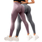 Leggings Modellanti Anti-Cellulite 2 Pezzi, Compressione 3D, Vita Alta, Senza Cuciture, Push-Up, Opachi, Pantaloni Sportivi per Yoga e Fitness