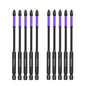 5-60PCS PH2 Set di punte per avvitatore a percussione Set di cacciaviti a croce magnetici Set di punte per trapano a percussione Vite Cacciavite a croce antiscivolo in acciaio legato