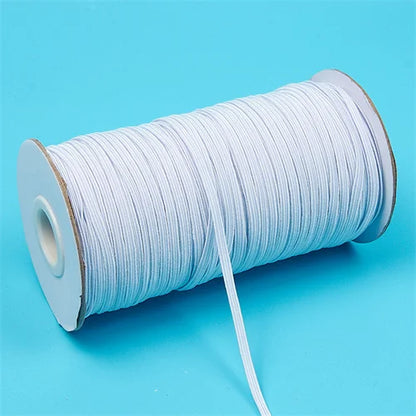 3mm 6mm Elastico colorato Elastico per cucire Nastro elastico Elastico in spandex Fascia per cucire Tessuto Accessori per indumenti fai da te 10 anni