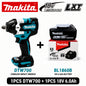 Avvitatore a impulsi Makita DTW700 18V senza fili, brushless, 700 Nm, professionale, con attacco quadrato da 1/2 pollice, velocità variabile, Auto-Stop, compatibile con batterie Makita LXT BL1830 BL1840 BL1850 BL1860B - Maga