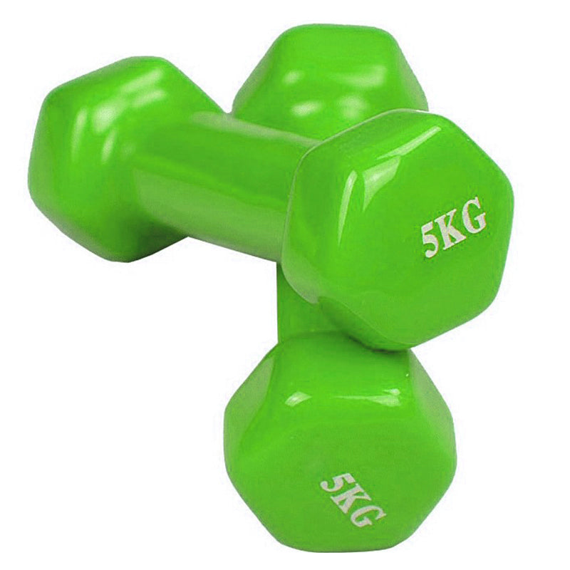 Manubri da donna da 1/2/3/4 kg attrezzature per la casa fitness bilanciere attrezzature in ghisa solida per il dimagrimento del braccio yoga e la perdita di peso