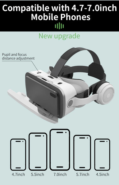 Occhiali per realtà virtuale VR Dispositivi per cuffie 3D Viar Occhiali per casco Lenti Smart per smartphone Telefono Cuffia mobile Realidade