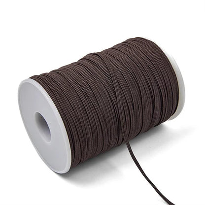 3mm 6mm Elastico colorato Elastico per cucire Nastro elastico Elastico in spandex Fascia per cucire Tessuto Accessori per indumenti fai da te 10 anni