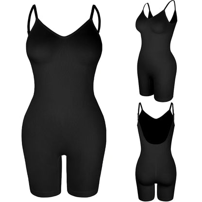 Nuovo Body Modellante a Vita Bassa da Donna in Rete, con Effetto Solleva Glutei, Liscio, Senza Schienale, Modellante Corpo, Contorno Snellente e Corsetto Pancia Piatta