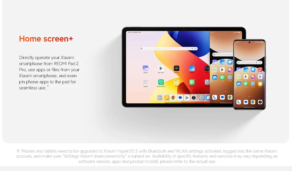 Xiaomi Redmi Pad 2 Pro Versione Globale, Tablet con Display 2.5K da 12,1", Batteria da 12000mAh, Snapdragon 7s Gen 4, Tablet Wi-Fi 6