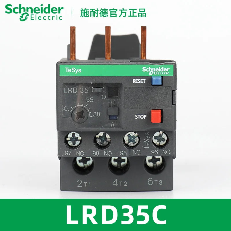 Relè Schneider Electric LRD01/3/5/6/7/8/10/12/14/16/21/22/32C, Relè di Sovraccarico Termico LAD7B106C