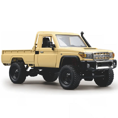 MN82 Pickup 4WD Off-Road PRO Aggiornato, Auto RC in Scala 1:12 con Fari, Giocattolo Telecomandato 2.4G, Regalo per Bambini, Gioco all'Aperto