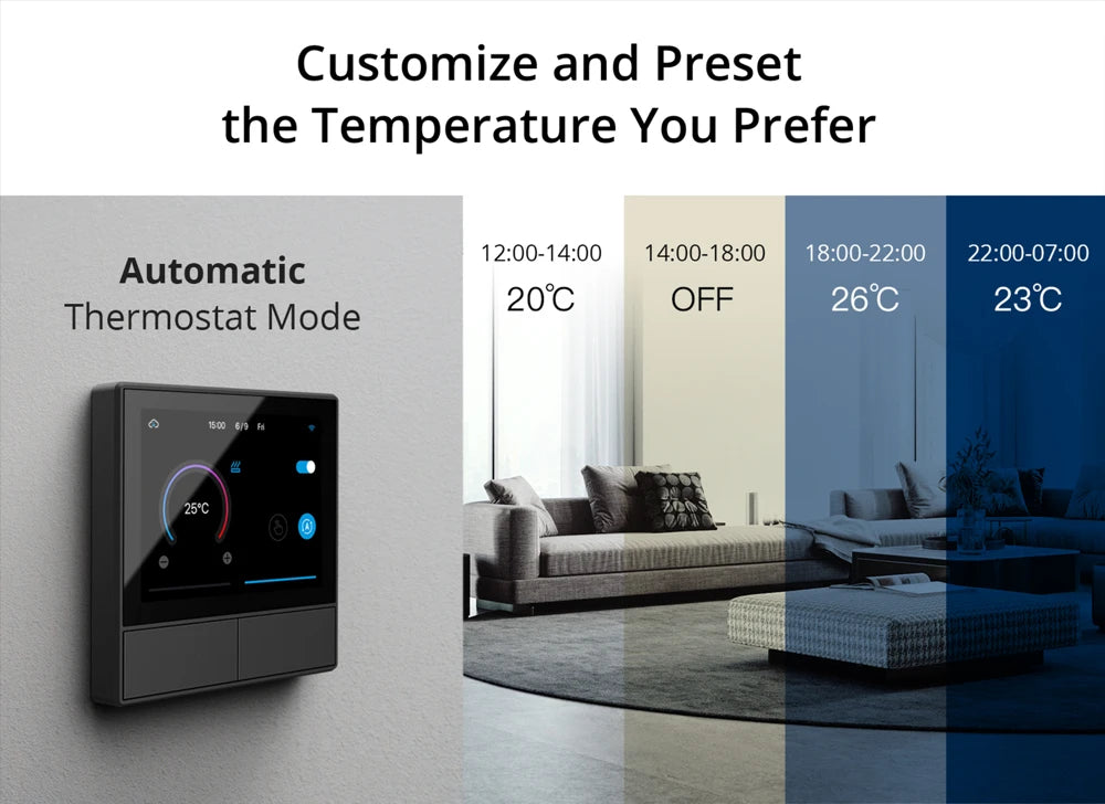SONOFF NSPanel Sonoff Interruttore A Parete Pannello di Controllo Casa Intelligente Sonoff Ns Pannello 86P EU/US Termostato Digitale di Temperatura Alexa Google