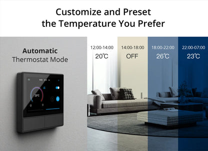 SONOFF NSPanel Sonoff Interruttore A Parete Pannello di Controllo Casa Intelligente Sonoff Ns Pannello 86P EU/US Termostato Digitale di Temperatura Alexa Google