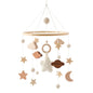 Carillon girevole per neonati Culla Imitazione Colore legno Appeso Sonaglio Bambino Lenitivo Giocattoli musicali 0-12 mesi Regalo per bambini