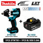 Avvitatore a impulsi Makita DTW700 a batteria 18V Brushless 700Nm, pistola a impulsi elettrica ad alta coppia con attacco da 1/2 pollice, velocità variabile, Auto-Stop per BL1830 BL1840 BL1850 BL1860B, spedizione rapida UE
