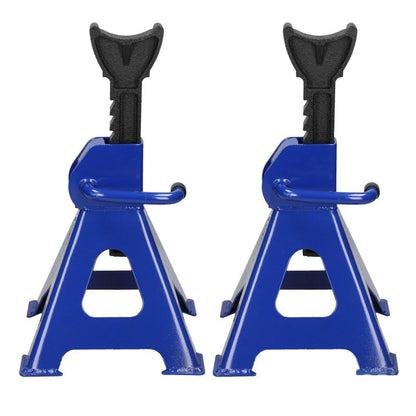 Supporti per Assali in Acciaio Robusto per Auto e Furgoni, Altezza 29-43cm, Set da 2 Pezzi, Capacità 3 Tonnellate