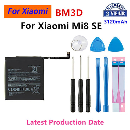 Batteria originale per telefono Xiaomi Mi Redmi Note Mix 2 3 3S 3X 4 4X 4A 4C 5 5A 5S 5X M5 6 6A 7 8 Pro Plus BN43 BN31